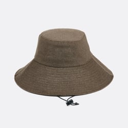 Chapéu tipo bob com aba larga, em feltro, cordão ajustável LA REDOUTE COLLECTIONS