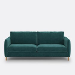 Divano letto velluto, 4 posti Loméo LA REDOUTE INTERIEURS image
