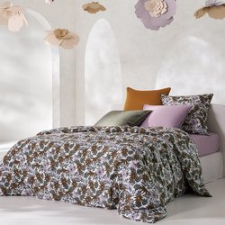 Astrid Cotton Satin 300 Thread Count Duvet Cover EMMA X LA REDOUTE INTERIEURS  image