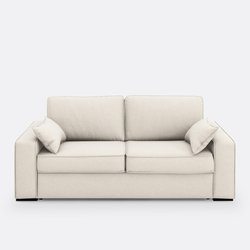 Slaapbank in polyester, premium HR-schuim, Cecilia LA REDOUTE INTERIEURS image