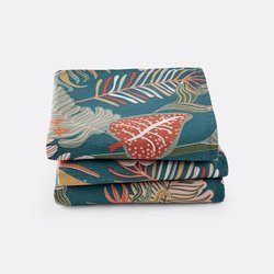 Lot de 3 serviettes de table imprimées Tropic LA REDOUTE INTERIEURS image