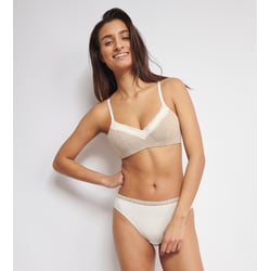 Go Ribbed Padded Bra Without Underwiring SLOGGI image