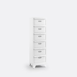 Hiba Metal Drawer Unit with Labels LA REDOUTE INTERIEURS image