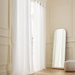 Rideau lin lavé doublé, à œillets, Private AM.PM image