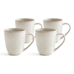 Lot de 4 mugs grès, Soul LA REDOUTE INTERIEURS image