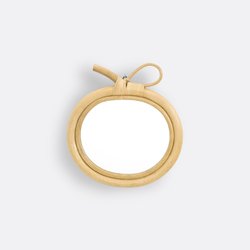Nogu 33 x 30cm Rattan Apple Mirror LA REDOUTE INTERIEURS image