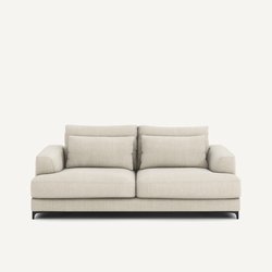 Sofá-cama 3 lugares, algodão e linho, Marsile AM.PM image