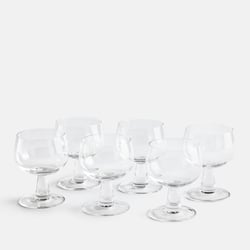 Lot de 6 verres forme ballon, pied bas, LAZIE LA REDOUTE INTERIEURS image