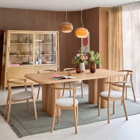 Xl-esstisch Latti, Eiche Furniert, 8 Bis 10 Plätze