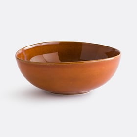 Salatschüssel Aus Reaktiv Glasiertem Steinzeug, Durchmesser 22,5 Cm, Tavira