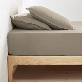 La Redoute Interieurs Spannbettlaken Linot Aus Vorgewaschenem Leinen, Steg 30 Cm