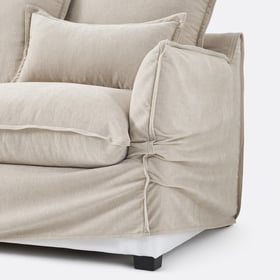 Bezug Für Ecksofa Aus Meliertem Polyester, Odna