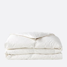 Temperierte Bettdecke 30% Daunen