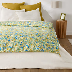 La Redoute Interieurs Gesteppte Steppdecke Mit Blumenmuster Aus Gewaschener Baumwolle, Hanoi