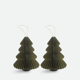 La Redoute Interieurs 2er-set Zusammenklappbare Weihnachtsbäume, Höhe 15 Cm, Caspar