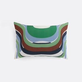 Outdoor-kissen, Rechteckig 60 X 40 Cm, Geometrischer Druck, Songe