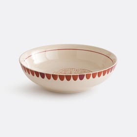 Salatschüssel Omana Aus Keramik, Muschelmotiv
