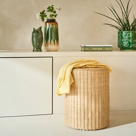 Sitzsack Aus Rattan, Polina