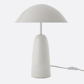 Tischlampe Merro In Pilzform, Aus Metall Eisen