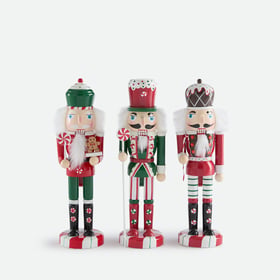 La Redoute Interieurs 3er-set Nussknacker, Höhe 25 Cm, Caspar