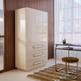 La Redoute Interieurs Schrank Newcool, 2 Türen, 2 Schubladen