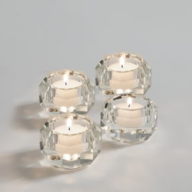 Am.pm Set Aus 4 Windlichtern Marlene Aus Facettiertem Glas