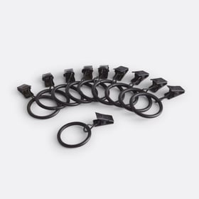 La Redoute Interieurs 10er-pack Gardinenringe Onega, Durchmesser 25 Mm