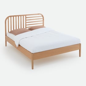 Bett Mit Lattenrost, Eiche Und Furnier, Gano