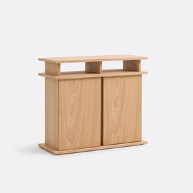 La Redoute Interieurs Niedriges Sideboard Abac Mit Eichenfurnier