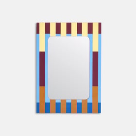 La Redoute Interieurs Gestreifter Spiegel, 49,5 X 70 Cm, Lotten