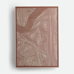 La Redoute Interieurs 3d-gedrucktes Bild, Breite 85 X Höhe 120 Cm, Duna