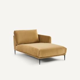 Am.pm X Emmanuel Gallina Chaiselongue Aus Leinenvelours, Oscar