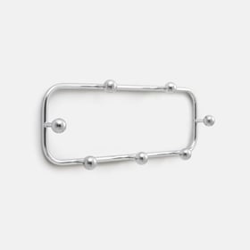 La Redoute Interieurs Verchromter Design-wandgarderobe Giorgio Mit 7 Haken