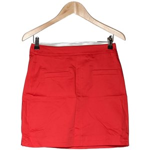 Jupe courte tres bon etat rouge Camaieu La Redoute