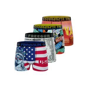 Boxers hot wheels lot de 3 v764552 noir rouge jaune bleu blanc Freegun La Redoute
