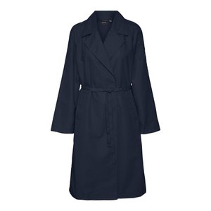 Trench coat vmadison trench coats bleue dark blue denim Vero Moda La Redoute
