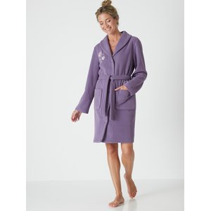 Robe de chambre en maille polaire Anne Weyburn La Redoute