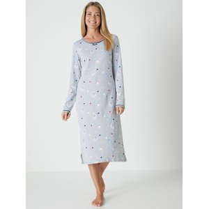 Chemise de nuit courte coton Daxon La Redoute