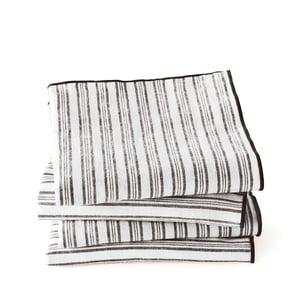 Lot de 2 serviettes de table coton-lin, 40x40cm BEIGE CLAIR Maison
