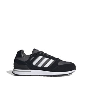 Run 80s leather trainers navy blue Adidas Sportswear La Redoute