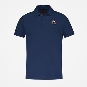 Essential 2120199 cotton t shirt with short sleeves black Le Coq Sportif La Redoute