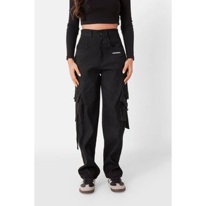 Pantalon cargo ceinture gris Sixth June La Redoute
