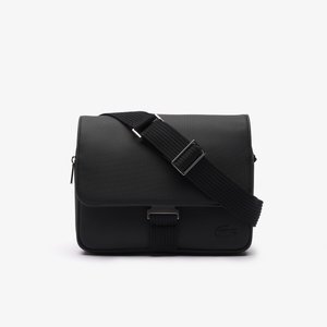 The blend monogram crossover bag black Lacoste La Redoute