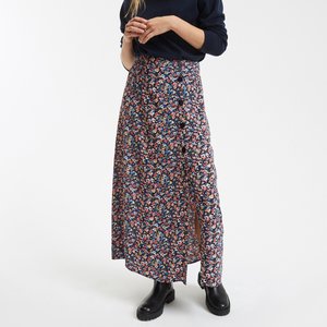 Jupe longue evasee La Redoute Collections La Redoute
