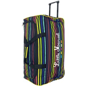 Sac de voyage avec roulettes 72l polyester tai Little Marcel La Redoute