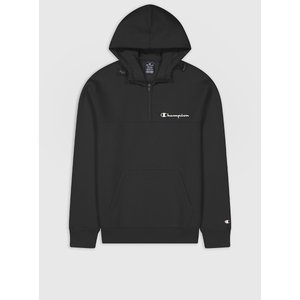 Large embroidered logo hoodie black Champion La Redoute