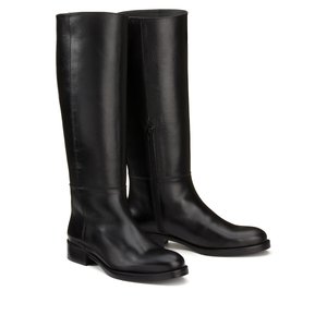 Black riding style boots uk discount