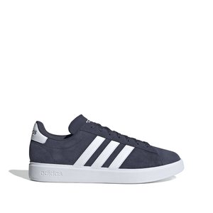Grand court alpha trainers in leather navy white Adidas Sportswear La Redoute