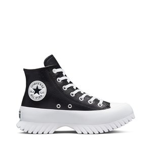 Chuck taylor all star lift pelle hi nero Converse La Redoute