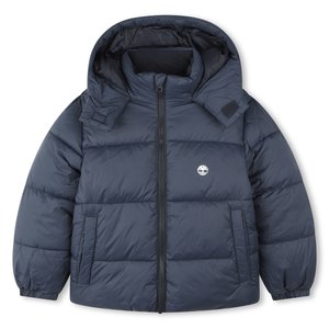 Doudoune matelasse a capuche bleu marine Champion La Redoute